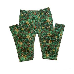 Festive holiday leggings